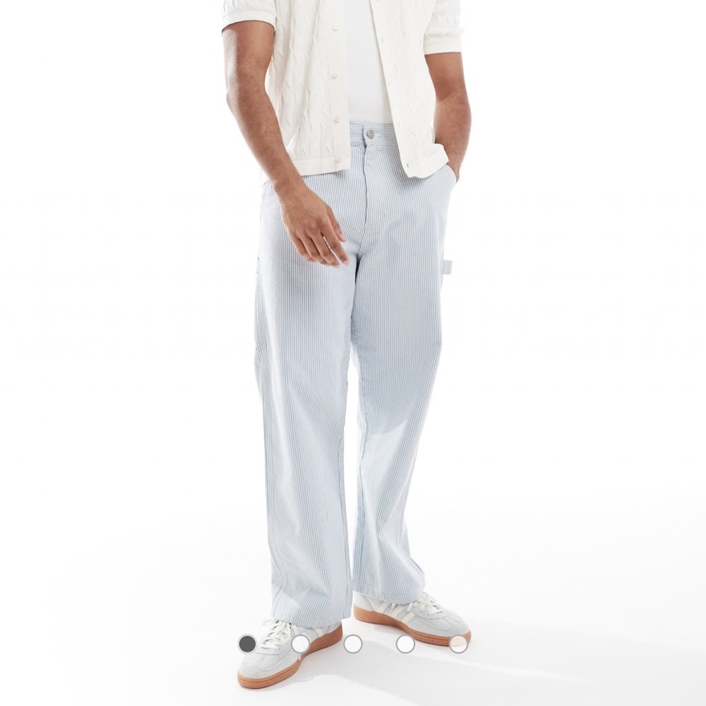 Jack & Jones striped wide leg pants (purchased from ASOS)